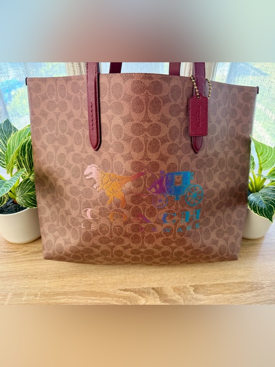 Coach Handbags - **RARE** Coach Signature Rexy and Carriage Highline Tote